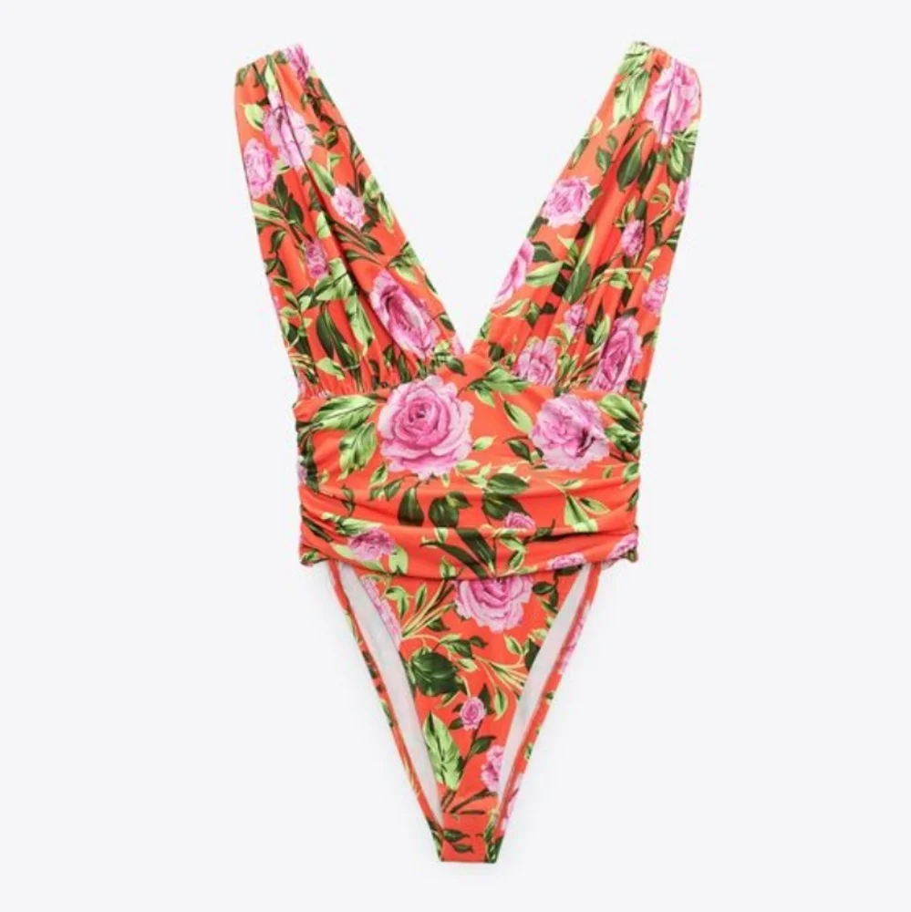 🆕️ Zara Floral Bodysuit - Picture 3 of 3